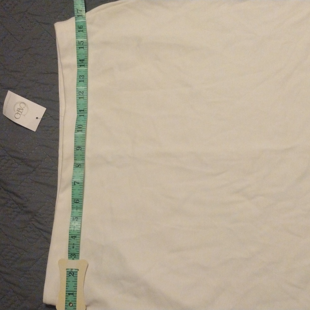 Cato Classic White Skirt - Picture 5 of 7